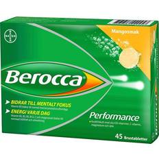 Vitaminer brustablett Berocca Energy Mango 45 st