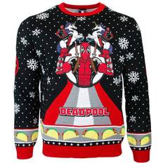 Numskull Deadpool Unicorn Jumper - Black