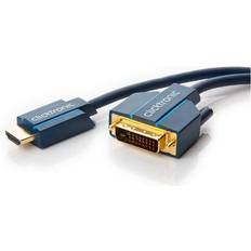 Kabel ClickTronic Casual HDMI - DVI-D Dual Link 1m