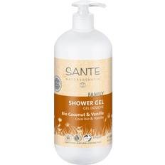 Vanilje Shower Gel SANTE kologisk Kropssæbe med Kokosnød & Vanilje 950ml