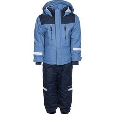 Reflekser Vintersett Didriksons Kid's Hamres Set - Coldsmoke Blue