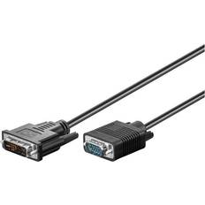 Cables MicroConnect DVI-I Single Link - VGA 3m