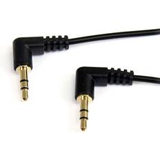 3.5mm-3.5mm - RCA-kablar StarTech Slim 3.5mm Angled - 3.5mm Angled 1.8m