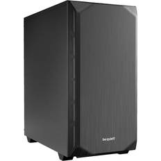 Be Quiet! Pure Base 500 ATX Midi Tower PC Case Tempered Glass Window Two Pre-Installed Low Noise Cooling Fans Black