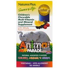 Grape Kosttillskott Nature's Plus Animal Parade Multivitamin 180 st