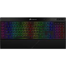 Bluetooth - Membran - RGB (flerfärgad) Tangentbord Corsair Gaming K57 RGB Wireless (Nordic)