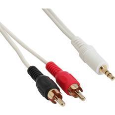 InLine Gold 3.5mm - 2RCA 3m