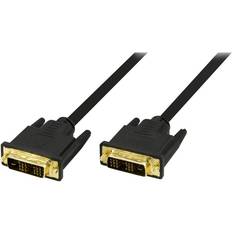 Deltaco DVI-D - DVI-D Single Link 2m