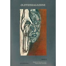 Bøger Oldtidssagaerne. Bind 8: Sagaen om Yngvar den Vidtberejste, Sagaen om Erik den Vidtberejste, Totten om Heden og Høgne, Totten om Torsten Gårdkraft, Totten om Helge Toressøn, Totten om Norne-Gæst, Totten om Vølse (Indbundet, 2019)