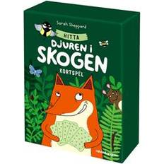 Böcker Hitta djuren i skogen - kortspel
