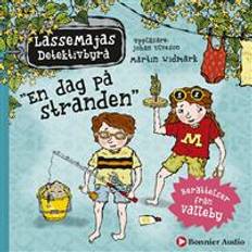Barn & Ungdom - Engelska/Svenska Ljudböcker LasseMajas sommarlovsbok: En dag på stranden (Ljudbok, MP3, 2019)