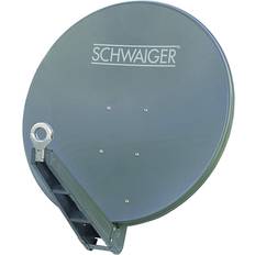 Antennes Paraboliques vente Schwaiger Antenne SAT 85 cm SPI085 Réflecteur Aluminium Anthracite