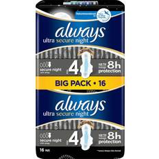 Always Ultra Secure Night 16-pak