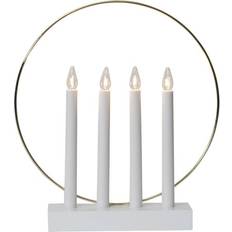 Inbyggd strömbrytare Adventsljusstakar på rea Star Trading Glossy Adventsljusstake 32cm