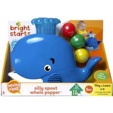 Bright Starts Giocattolo Attività Silly Spout Whale Popper