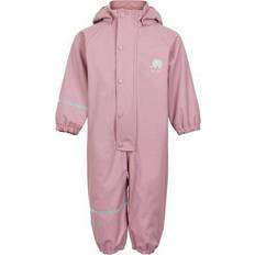 Girls Rain Overalls Children's Clothing CeLaVi Fodrad Regnoverall - Misty Rose (310189 M-5240)