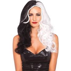 Leg Avenue Two-Tone Long Wavy Villainess Wig