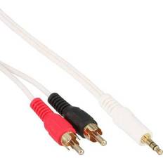 InLine Gold 3.5mm - 2RCA 10m