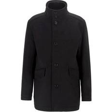 HUGO BOSS Frakker HUGO BOSS Coxtan8 Wool Coat - Anthracite