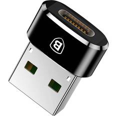 2.4A USB A - USB C Adapter M-F