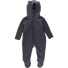 1-3M - Jungen Jumpsuits Fixoni Hush Wool Wholesuit - Dark Grey Melange (33304-01-92)