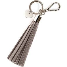 Reflextofs Firefly Reflectors Reflextofs Deluxe Nyckelring - Taupe Silver