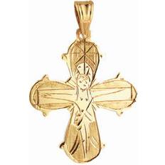 Dagmarkors 14k Aagaard Dagmarkors Cross Pendant - Gold