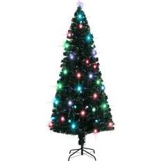 Fiberoptik julgran vidaXL 284303 Julgran 210cm