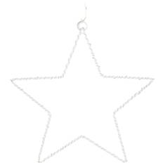 Alimentado por batería Estrellas de Adviento Sirius Liva White Estrella de Adviento 30cm