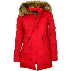 Alpha industries explorer Alpha Industries Explorer Women Jacket - Speed Red