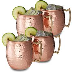 Mule Relaxdays Moscow Mule Becher 50cl 4Stk.