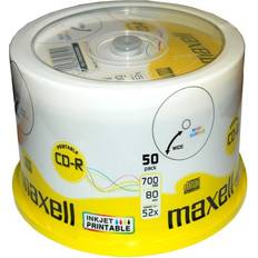 Optiset Tallennusvälineet Maxell CD-R 80/700MB XL 52x 50p 50 kpl 50 kpl