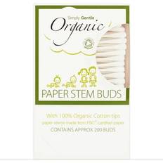 Simply Gentle Organic Paper Stem Buds 200 UD