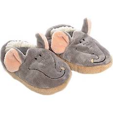 Chaussures d'Intérieur Teddykompaniet Dilinglisar Plush Elephant Baby Booties