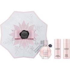 Viktor & Rolf Men Gift Boxes Viktor & Rolf Flowerbomb Gift Set EdP 50ml + Shower Gel 50ml + Body Lotion 50ml