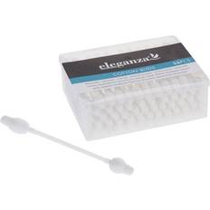 Bomull & Bomullsrondeller Eleganza Bomullspinnar Med Stopp 60-pack