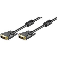 Goobay Ferrite Gold DVI-D - DVI-D Dual Link 5m