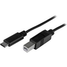 USB B-USB C - USB-kabel Kabler USB B - USB C 2.0 1m