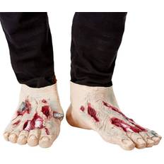 Halloween Scarpe Smiffys Piedi da Zombie in Lattice