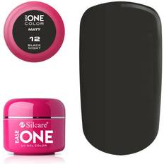 Silcare Nagelprodukter Silcare Base One Gel UV Matt #12 Black Night 5g