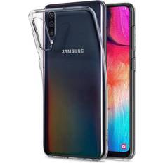 Samsung Galaxy A50 Telefoonhoesjes Spigen Liquid Doorzichtig Galaxy A50