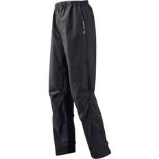 3XL - Women Rain Pants Vaude Fluid Pants - Black