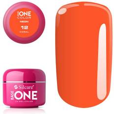 Nagelprodukter Silcare Base One Gel UV Neon #12 Coral 5g