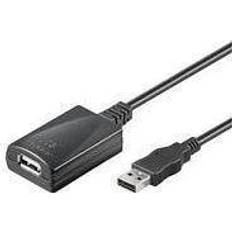 Roline Active USB A - USB A M-F 2.0 5m