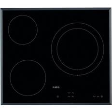 AEG Plaque en Céramique Plaques de cuisson encastrables AEG Vitro-Céramiques HK623021FB 60 cm Noir