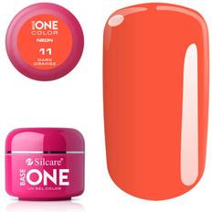 Silcare Nagelprodukter Silcare Base One Gel UV Neon #11 Dark Orange 5g