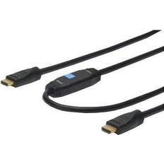 15 m - HDMI Cable Cables Digitus Active HDMI - HDMI High Speed 15m