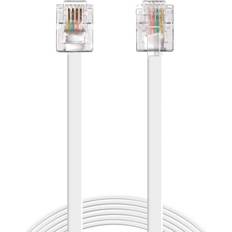 Kabel rj11 Sandberg Telephone RJ11 - RJ11 1.8m