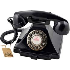 1929S Carrington Push Button Black