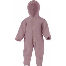 Engel heldragt ENGEL Natur Wool Fleece Full Suit - Rosewood Melange